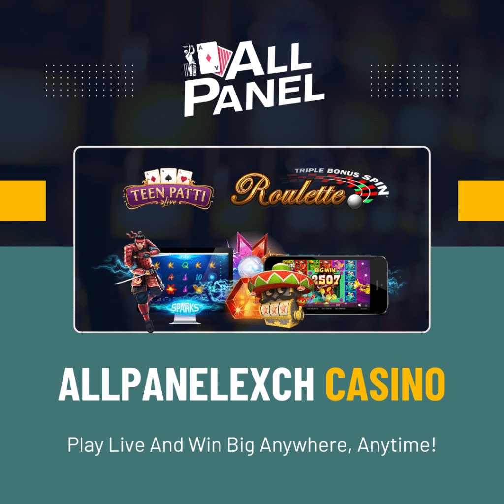 AllPanelExch live casino play and win big